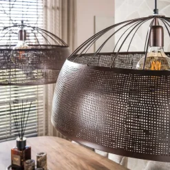 Hanglamp open met patroon - Santa Screen