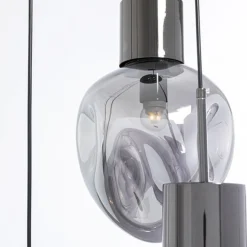 Hanglamp traps gedeukt glas - Kare Design Supernova Dough