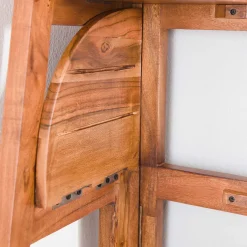 Hoek plankenkast massief acacia hout - Giani Angle