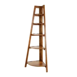 Hoek plankenkast massief acacia hout - Giani Angle
