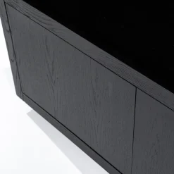 Hoge kast zwart eiken 120 cm - Eleonora Helsinki