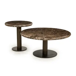 Hoge salontafel rond marmer - Eleonora Luigi