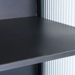 Hoge wandkast met ribbelglas - Kare Design Gomera