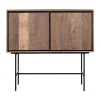 Hoog dressoir teakhout 100 cm - DTP Home Metropole