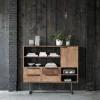 Hoog dressoir teak hout - DTP Home Odeon