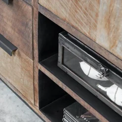 Hoog dressoir teak hout - DTP Home Odeon