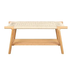 Houten bankje - Dutchbone Kintaro