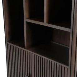 Houten boekenkast met latjes - Eleonora Remi
