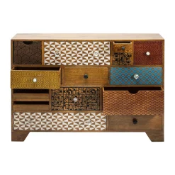 Houten design dressoir Soleil 14 - Kare Design Soleil
