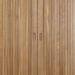 Houten design wandkast - Zuiver Barbier