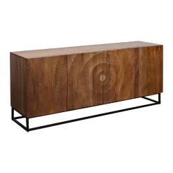 Houten dressoir met houtsnijwerk - Kare Design Madeira Bright