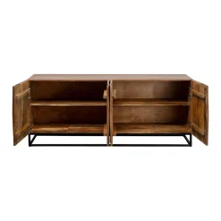 Houten dressoir met houtsnijwerk - Kare Design Madeira Bright