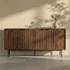Houten dressoir met ribbel deuren - Bodio Clark