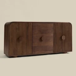 Houten dressoir met ronde hoeken - Bodio Matala