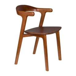 Houten eetkamerstoel minimalistisch - Zuiver Northwood