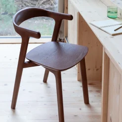 Houten eetkamerstoel minimalistisch - Zuiver Northwood