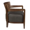 Houten fauteuil retro design - Dutchbone Duran