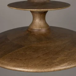 Houten hanglamp walnoot - Dutchbone Cath Walnut