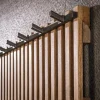 Houten kapstok met latjes - Santa Tweak