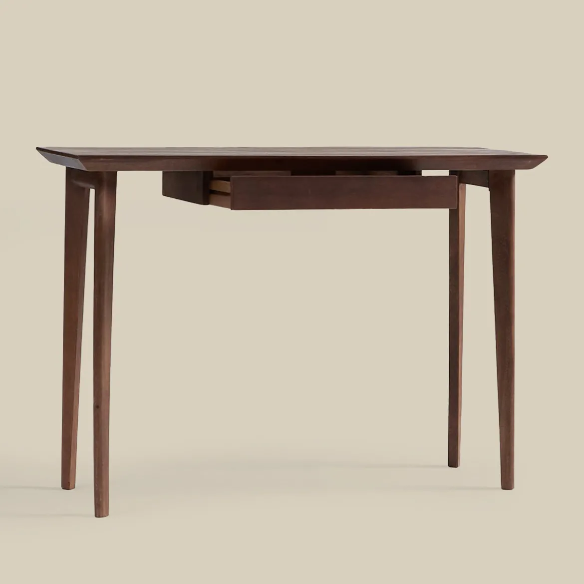 Houten kaptafel met lade vintage - Bodio Leon