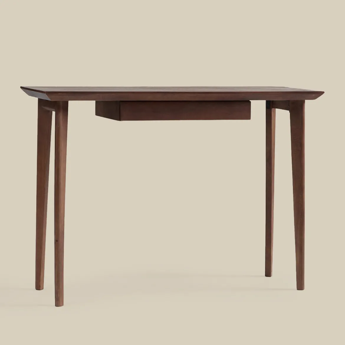 Houten kaptafel met lade vintage - Bodio Leon