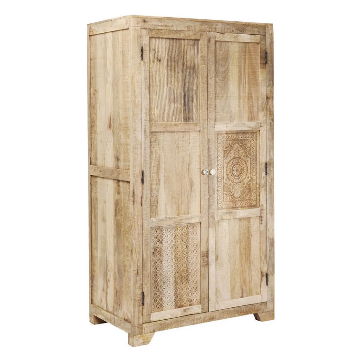 Houten kledingkast met dessin - Kare Design Puro