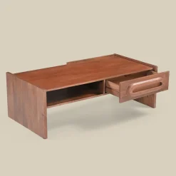 Houten salontafel vintage design - Bodio Bruce