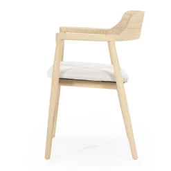 Houten stoel met armleuningen - Eleonora Yorick
