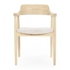 Houten stoel met armleuningen - Eleonora Yorick