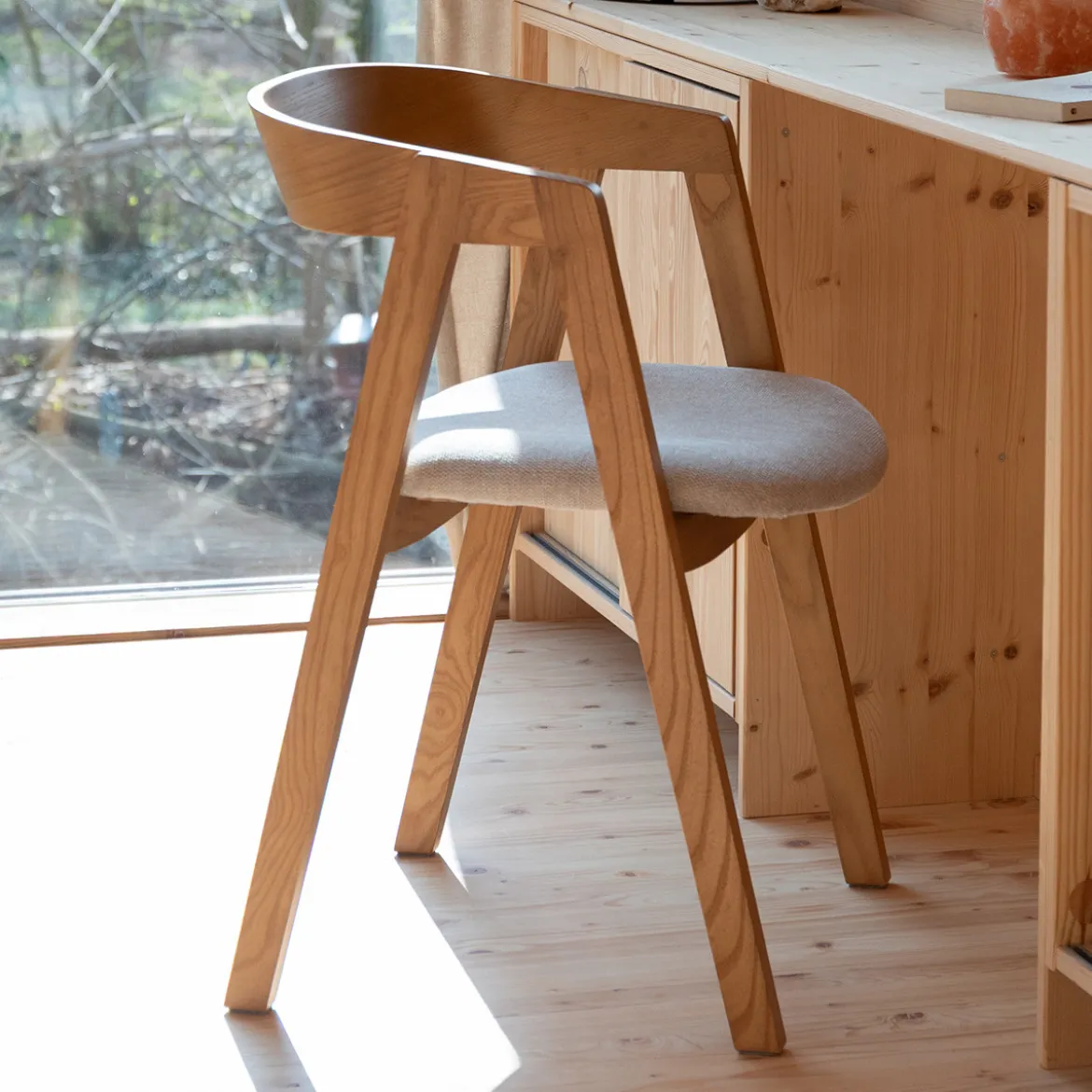 Houten stoel Scandinavisch design - Zuiver Mads