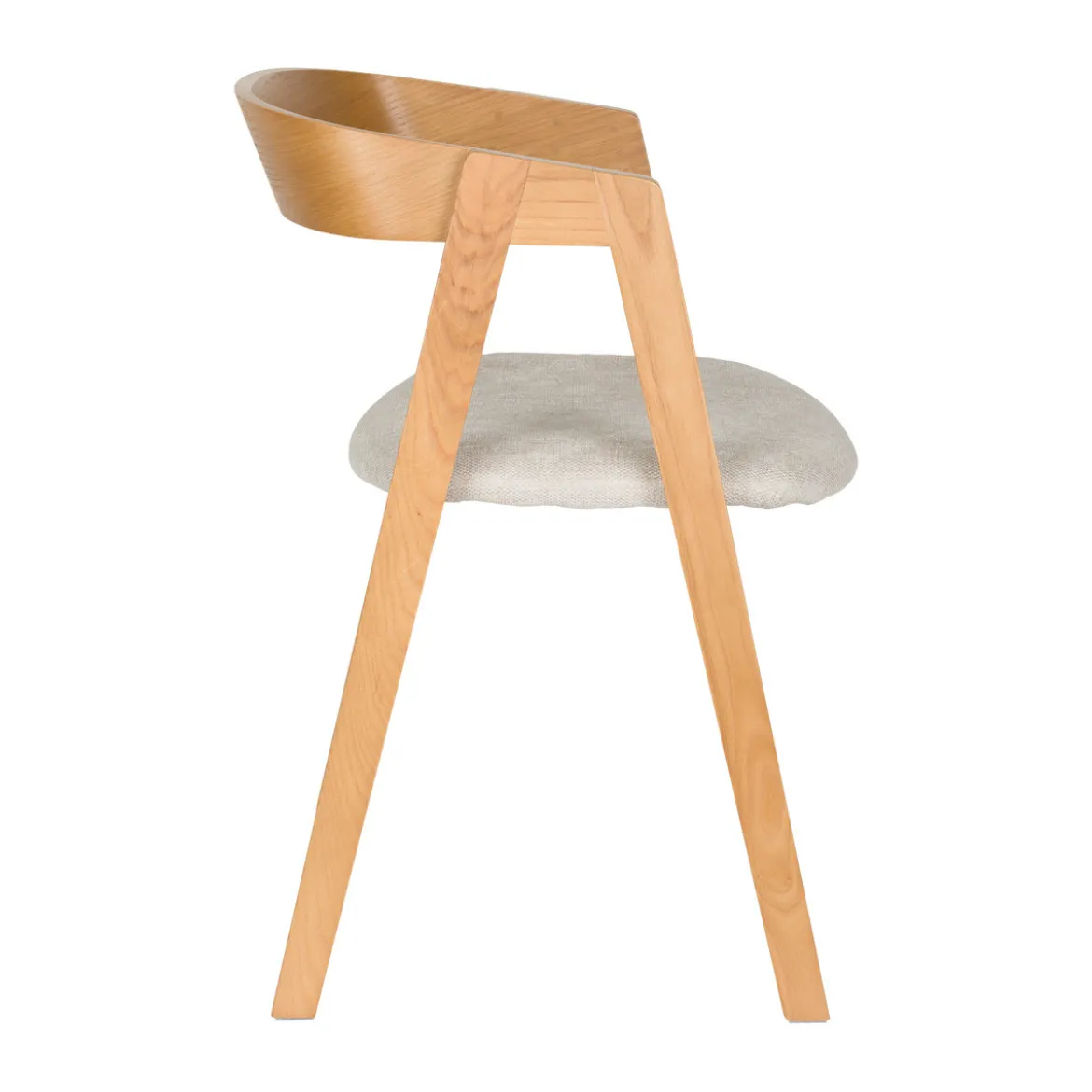 Houten stoel Scandinavisch design - Zuiver Mads