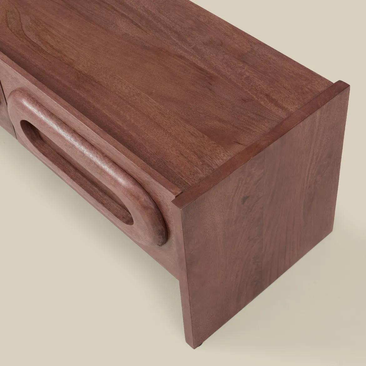 Houten tv-meubel vintage design - Bodio Bruce