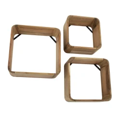 Houten wandschappen set van 3 - Giani Acacia Set