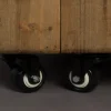 Houten wijnkast op wielen - Dutchbone Lico