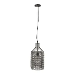 IJzeren hanglamp gaas - Dutchbone Jim Tall