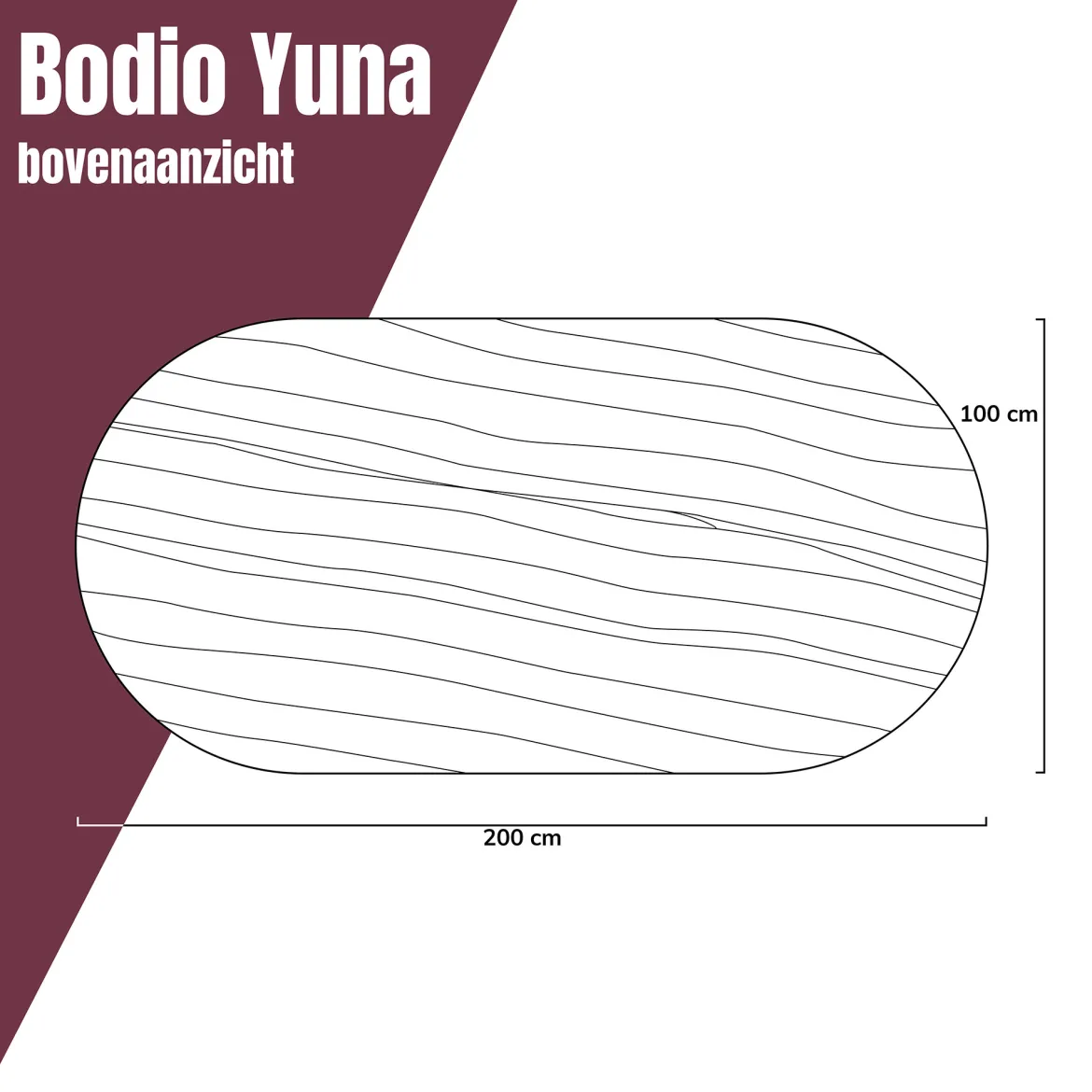 Japandi eettafel ronde hoeken - Bodio Yuna