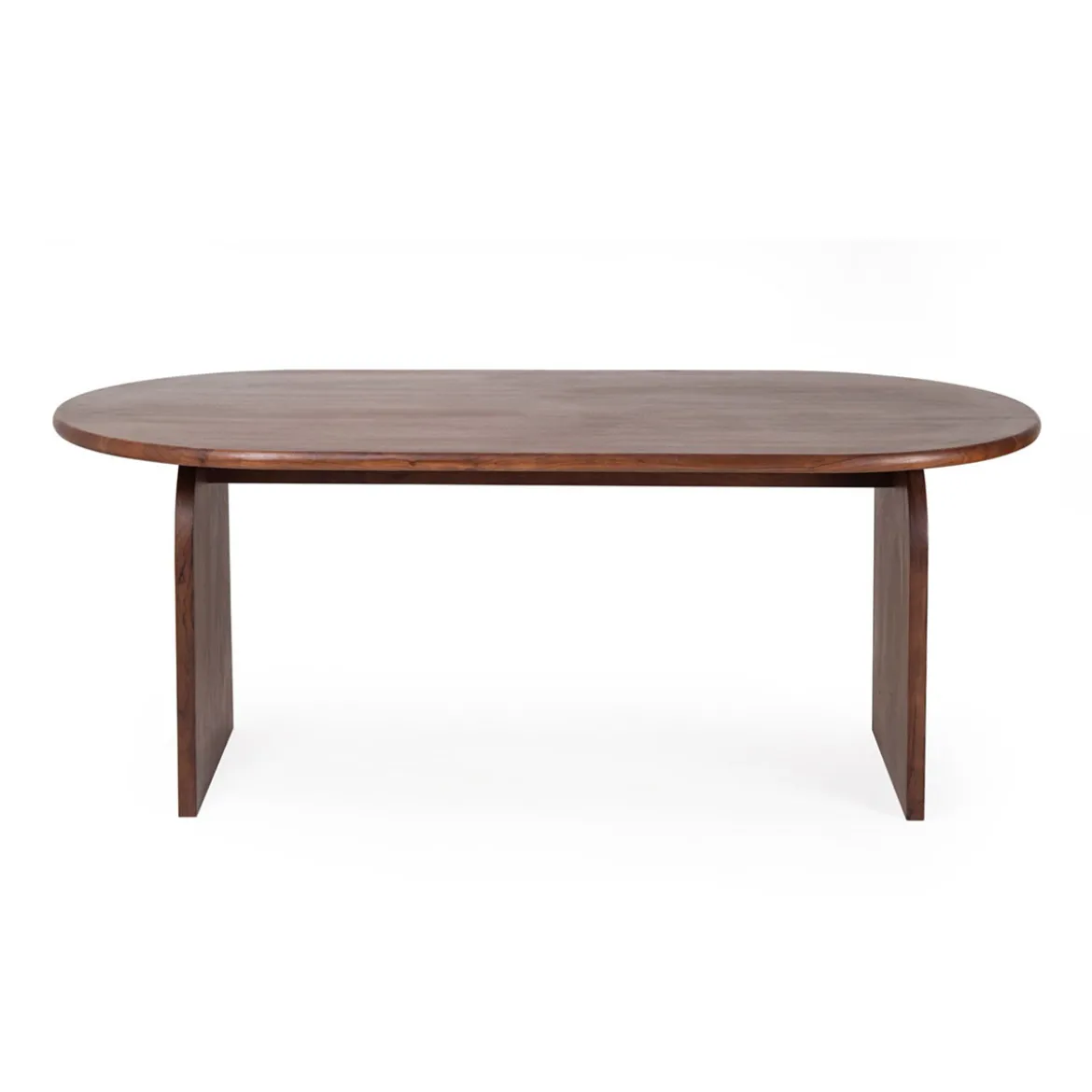 Japandi eettafel ronde hoeken - Bodio Yuna