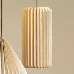 Japandi hanglamp linnen lampion - By-Boo Zuki 1