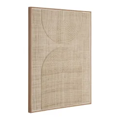 Japandi wandpaneel naturel beige - Must Living Japanese Garden