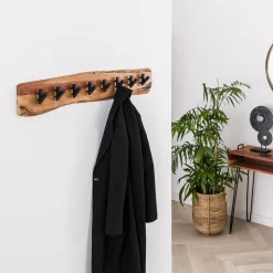Kapstok boomstam plank acaciahout - Santa Poca Edge