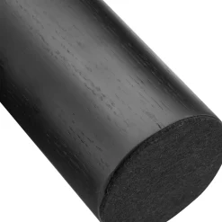 Kiezelvorm salontafel zwart eiken - Bodio Cobble