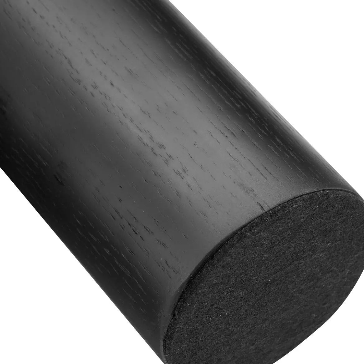 Kiezelvorm salontafel zwart eiken - Bodio Cobble