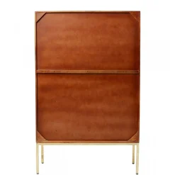 Kledingkast mangohout messing - Kare Design Muskat