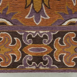 Kleurrijk vloerkleed met paars - Dutchbone Bashmira
