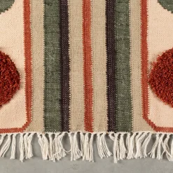 Kleurrijk vloerkleed retro - Dutchbone Haydon