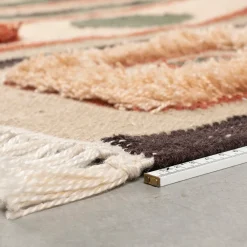 Kleurrijk vloerkleed retro - Dutchbone Haydon