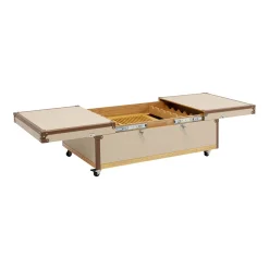 Koffer salontafel op wielen - Kare Design Venezia