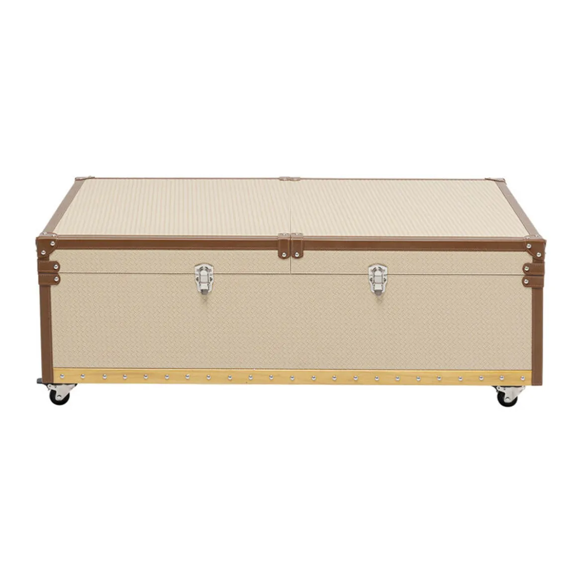 Koffer salontafel op wielen - Kare Design Venezia