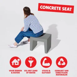 Kruk voor buiten - Fatboy Concrete Seat