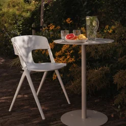 Kunststof design tuinstoel stapelbaar - Zuiver Horizon